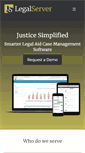 Mobile Screenshot of legalserver.org