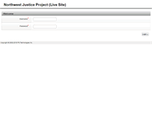 Tablet Screenshot of njp.legalserver.org