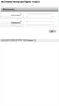 Mobile Screenshot of nwirp.legalserver.org