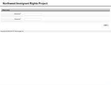 Tablet Screenshot of nwirp.legalserver.org